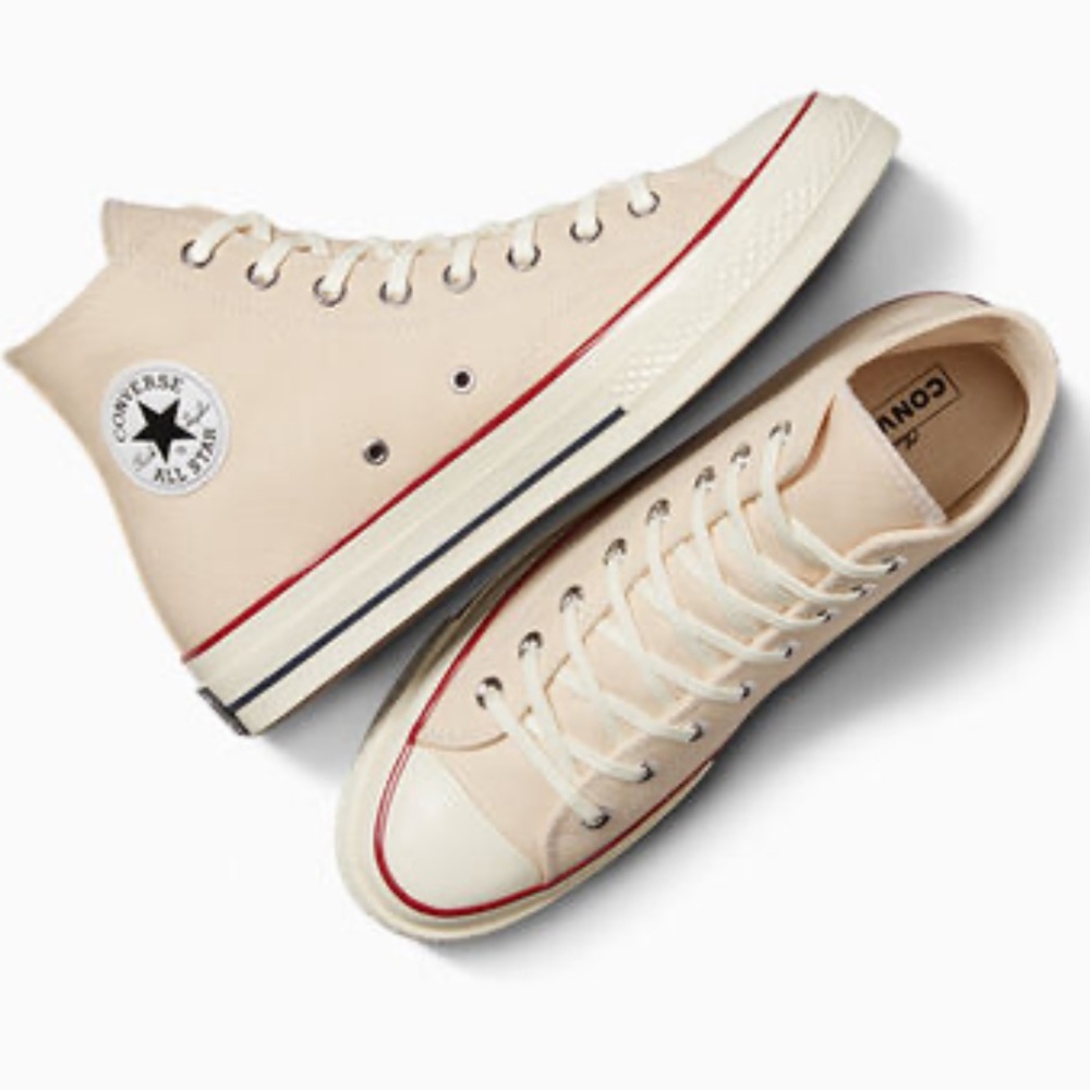 CONVERSE Chuck 70 High Top Shoes Parchment/Garnet/Egret